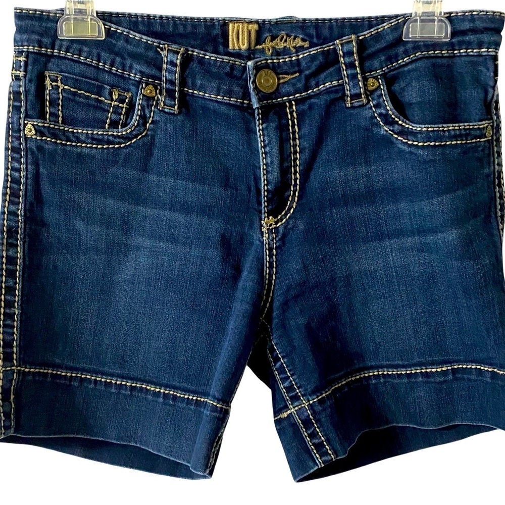 Kut from the Kloth Jean Shorts, Medium Wash, Denim, Sz 10, classic, like new